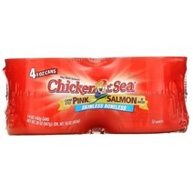 치킨오브더씨 청크 스타일 핑크 연어 142g Chicken of the Sea Chunk Style Pink Salmon