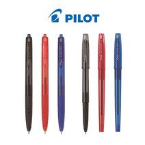 파이롯트 슈퍼그립G SUPER GRIP G 볼펜, 노크식 0.7mm 블루