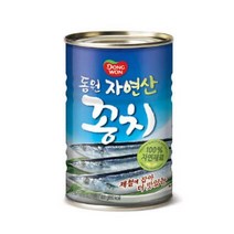 동원 꽁치 통조림, 400g, 4개