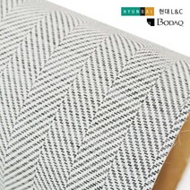 현대엘앤씨 인테리어필름 포인트 패브릭시트지 RF007, 비방염