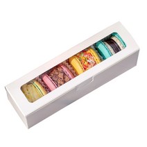 유니온팩 종이창박스(소) 마카롱 포장 상자(21x6x6cm), 5매