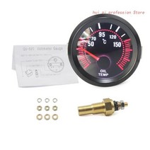 유면계 유량계 517B 자동차 게이지 2 "52mm 바 터보 부스트 게이지-1 ~ 2 Bar 진공 프레스 미터, 02 oil temperature