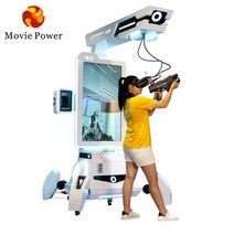 VR 추천 게임기 안경 vr 게임 오락기 인터랙티브 9D Vr 워킹 건 슈팅 아케이드 워커 가상 현실, WHITE