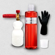 파이어볼 액티브 스노우폼 500ml 프리워시 폼세차 폼샴푸 세차폼 중성 거품 계량컵, 옵션02 파이어볼 액티브 스노우폼 세트