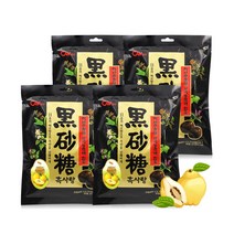 CW 청우 흑사탕 180g x 4개 캔디 간식 후식 디저트
