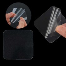 PVC 사각 투명 양면테이프 스티커 접착패드 1P 접착패드 양면테이프 부착판
