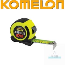 코메론 줄자 파워라인II KMC-87N 5.5M 7.5M 형광, 1개