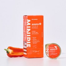 닥터맘마 미니파이 브이 연어&브로콜리 10개입 강아지 고양이 저염 저단백 저지방 신부전 췌장염 결석 간식 피부건강, 참치&파프리카