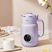 두유제조기 두유메이커 콩물 죽 가정용 제조기 600ml 두유 기계 전기 과즙 믹서기 메이커 야채 추출기 쌀 페이스트 벽 차단 220V, [01] A 600ml purple, [03] AU, [01] 220-240V