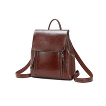 테이스 이태리 천연소가죽 여성 고급 클래식 백팩 여자여행가방