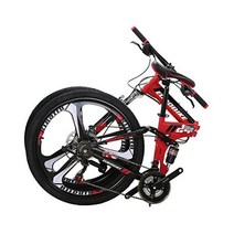 EUROBIKE XLX G4 접이식 산악 자전거 26인치 21단 디스크 브레이크 듀얼 서스