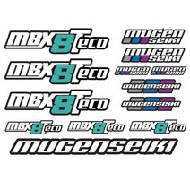 UPGRADE PERFORMANCE UP-DECAL-MBX8Te MUGEN MBX8Teco Decal Sheet (Pre-Cut)