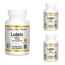 캘리포니아 골드 뉴트리션 CGN 루테인 제아잔틴 10mg 120정 X 3통