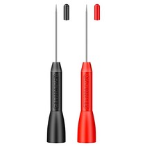 절연 피어싱 니들 핀 비파괴 멀티미터 테스트 프로브 2/600 개 10A V 2mm 리드, 01 2Pcs