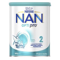 Nestlé 네슬 난 옵티프로 2 프리미엄 베이비 팔로우-온 포뮬라 파우더 6-12개월 800g x2개