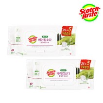 3M 베이킹소다 물걸레청소포 표준형 30p - 2개입 세트, 마일드 표준형-2개입 세트, 2개