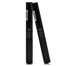 미샤 3D 마스카라 7 g, 2개, 블랙