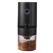 후추 분쇄기 가정용 깨 고추 소금 그라인더 휴대용 전기 커피 너트 곡물 커피콩 USB 기계 홈 여행 세라믹 코어, [02] Black, [01] 220V, 02 Black_01 220V