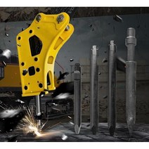 굴삭기 부품 차단기 해머 드릴 로드 헤드 호환성, 68 내마모성 브레이징 로드