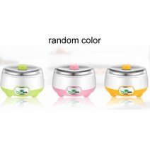요거트메이커 그릭요거트기계 요구르트 제조기DMWD 미니 전기 요구르트 메이커 자동 요거트 기계 레벤 나, 02 random color