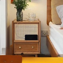 편백 수제 맞춤 제작 서랍보조 원형 무절 서랍형, 체리나무 색상