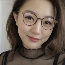 돋보기안경 반뿔테 패션 노안안경 4색, Brown, 1개