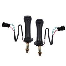 굴삭기 조이스틱 Assy 핸들 기어 Doosan DH DX50 25 300 370-9C 용 3 버튼 접착제 제어로드 액세서리, 03 Pair