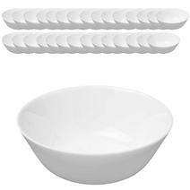 파울러스 심플 화이트 찬기 소, 단일, 30개