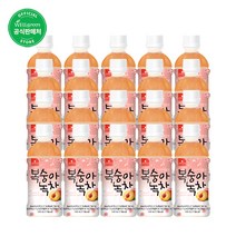 웰그린 스위트카페 복숭아녹차 340ml x 20PET, 20개
