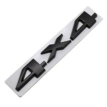 타이어 휠 자동차 쌍용 액티언 투리스모 로디우스 렉스턴 코란도 카이런용 3D 4x4 4 륜 구동 자동차 스티커, 01 Black