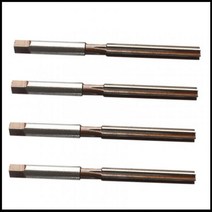 4.5mm 5mm 6mm 절단 직경 HSS 고속 스틸 스트레이트 생크 회전 공구 밀링 커터 수동 핸드 리머, 1Piece 6mm HSS