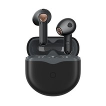 SOUNDPEATS Air4 무선이어버드 몰입형 사운드용 13mm 다이내믹 드라이버 6개의 마이크가 장착된 블루투스 V5.3 이어폰 총 26시간 app컨트롤 88ms 저지연, Black