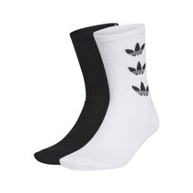아디다스 커트 크루 삭스 2P 양말, XS