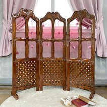엔틱가구 3단 파티션 엔틱칸막이, 단품