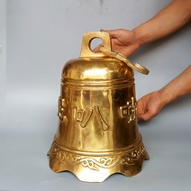 초른 순수 구리 주조 바람 차임 펜던트 벨 안뜰 사원 중국어 크리 에이 티브 장식 일일 선물, 8. 대략적인 직경: 33 cm, 높이: 39 cm,