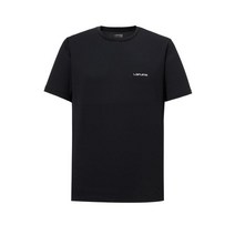[SUPER DRY] 블랙 슈퍼 드라이 라운드넥 반팔 티셔츠 LUTS1C513BK