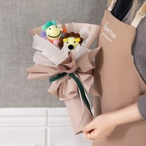 스마일인형꽃다발 35cm_P3S 조화 기념일 선물 FMBBFT