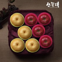 산들네 [산들네] 사과배 혼합 알뜰세트(3.3kg/사과4과배4과), 1
