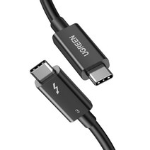 유그린 USB C타입 썬더볼트3 초고속 케이블 US341, 0.5m
