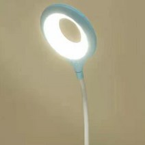 포켓 USB 라이트 조명 독서등, 블루