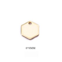 (231)20 개 24K 골드 컬러 도금 황동 라운드 디스크 펜던트 매력 DIY 보석 만들기 결과 액세서리