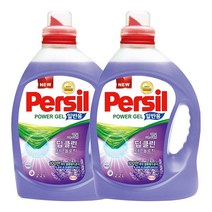 퍼실 딥 클린 테크놀로지 액상세제 라벤더 일반용 본품, 2개, 2.2L
