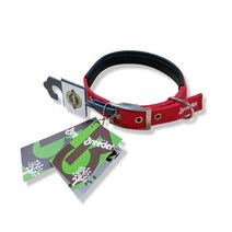 진돗개 믹스견 애견 목줄 빨간색 강아지 강쥐 뚱뚱한개 산책교육 성견 개린이 착용감, M