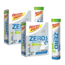 DEXTRO 덱스트로 에너지 타블릿 20정 6개 라임 Electrolyte sport tablets zero calorie drink