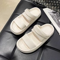 피서지 남자 슬리퍼 샌들 여름 데일리 EVA 물놀이용 학생 찍찍이 군용 아쿠아 사무실 편한 뮬