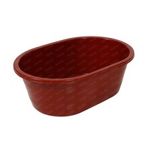 지오리빙 만능 타원 다라이 1호~3호 130L 150L 250L 대형 대야 김장 배추절임통 아기욕조 목욕 반신욕 횟집 활어통, 1호(75L)