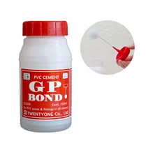 PVC 배관 접착제 전용 브러쉬 포함 250ml