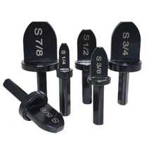 6개 튜브 확장기 에어컨 구리 파이프 스웨이 징 도구 라운드 핸들 냉장고 수리 설치, 6 개