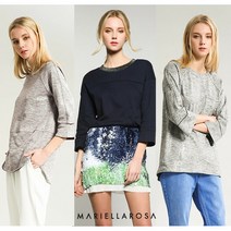 [KT알파쇼핑]마르엘라로사티 글리터링 블라우스 3종 택1