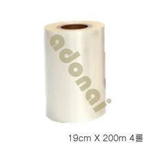수동 실링 필름지 19cm X 200m 4롤, 1, 1